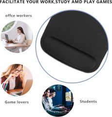Wholesale Custom Mouse Pad Gaming Mouse Pad Promotion logo Sublimation Mousepad Blank Square 3D RGB Mouse Mat with Wrist Rest