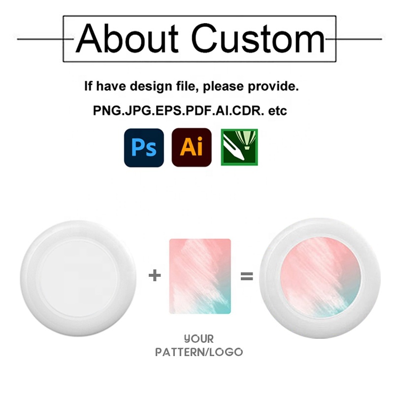 Factory Custom Logo PE Flying Disc Circular Disc  With Logo Blank Plastic Pet Golf Dog Flying Saucer Flying Disc