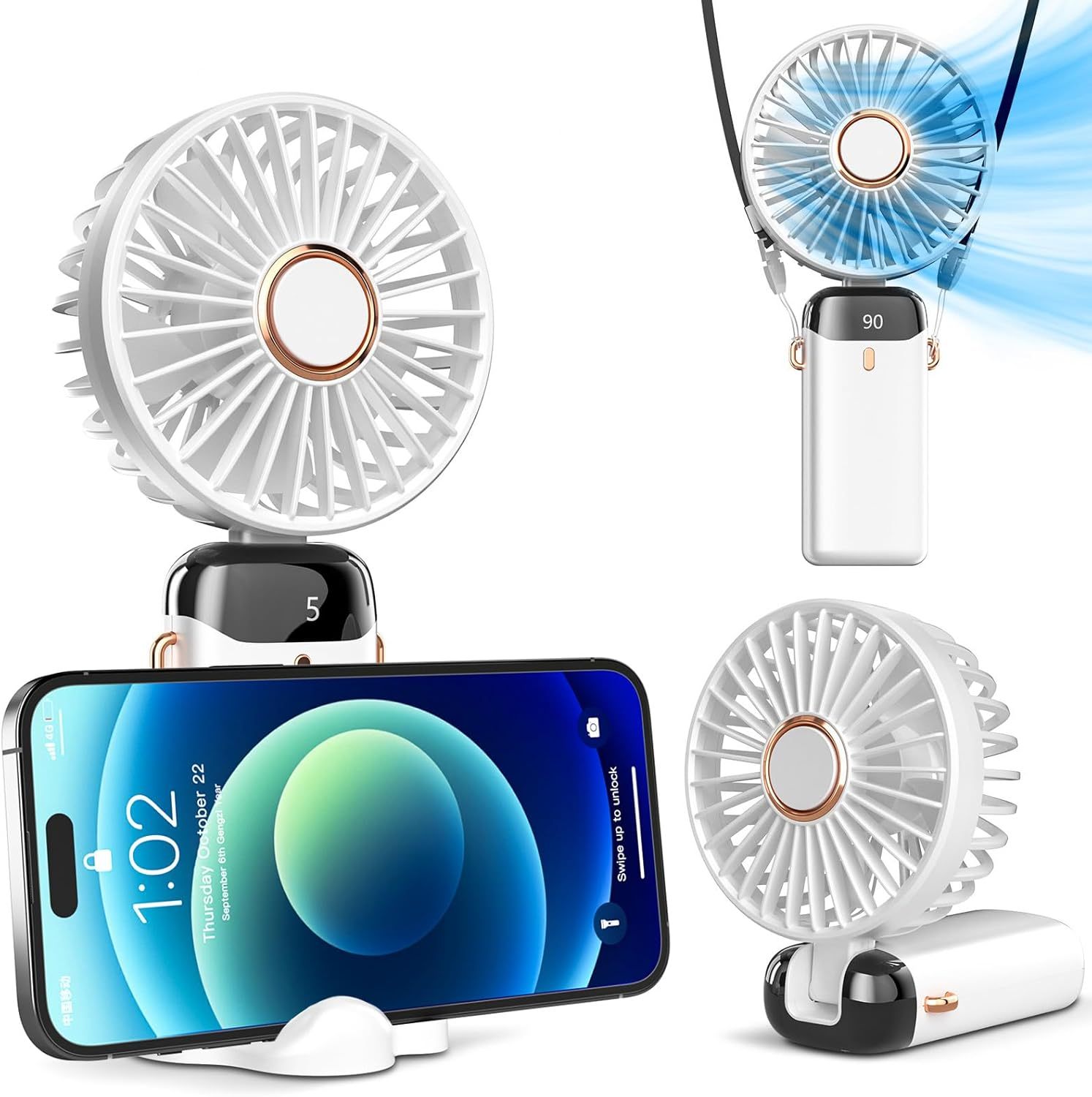 Wholesale Custom Electric Fan with logo Personalized Handheld Electric Fan Wholesale Usb Charging Model Mini Electric Fan