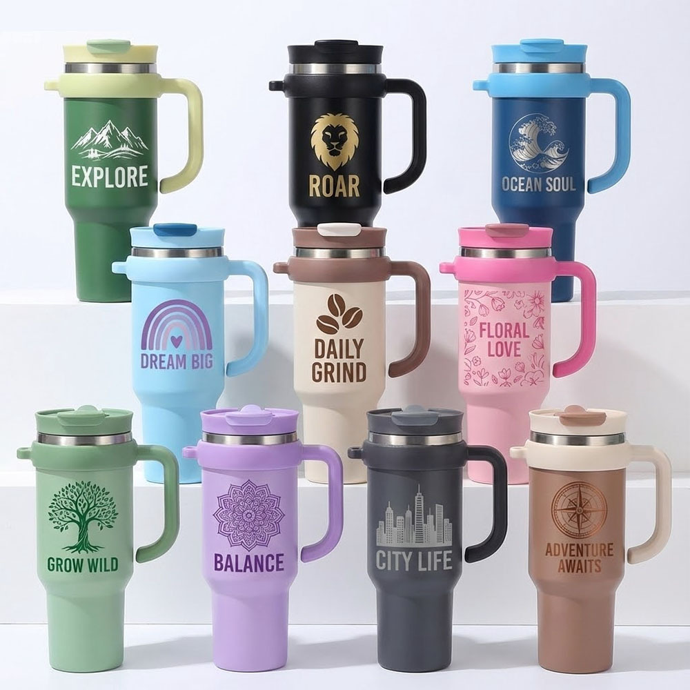 OEM/ODM Office 1200ML Thermal Retention Water Bottle Custom LOGO 304 Stainless Steel Insulated Tumbler for Promotional Ltem CUP