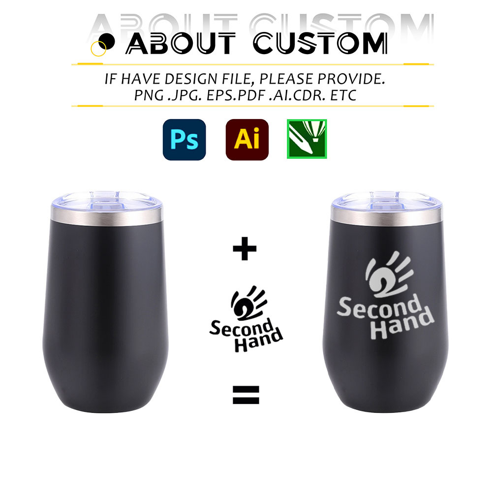 Hot Sale  304 Stainless Steel Insulated Tumbler  Custom Logo Coffee Mug with Lid for Promotional Gift Cup
