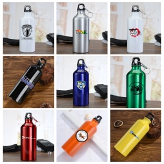 Customized Cheap Promotion Water Bottle with Company Logo Outdoor Sport Aluminium or Stainless Steel Water Bottle for Promotion
