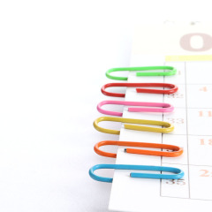 Promotional Colorful Paper Clips Metal Bookmark Creative Bookmarks Office Stationery Supplies Paper Clips