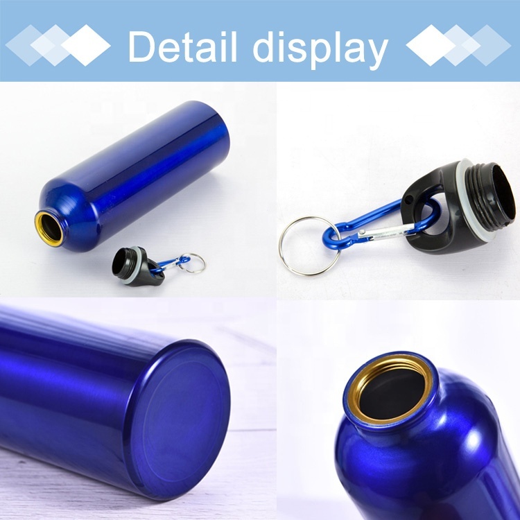 Customized Cheap Promotion Water Bottle with Company Logo Outdoor Sport Aluminium or Stainless Steel Water Bottle for Promotion