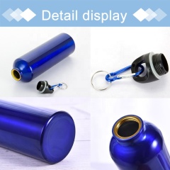 Customized Cheap Promotion Water Bottle with Company Logo Outdoor Sport Aluminium or Stainless Steel Water Bottle for Promotion