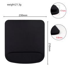 Wholesale Custom Mouse Pad Gaming Mouse Pad Promotion logo Sublimation Mousepad Blank Square 3D RGB Mouse Mat with Wrist Rest