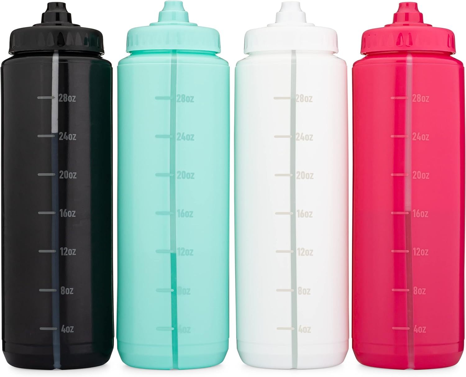 Hot Selling Outdoor Sports Water Bottle 32 oz Squeeze Water Bottle Cycling Water Bottle With Spherical Mixer Travel Drinking Set