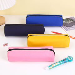 Custom Oxford Cloth Zipper Pencil Bag With Logo Wholesale Portable Stationery Storage Bag Pen Pouch Case for Promotional Gift