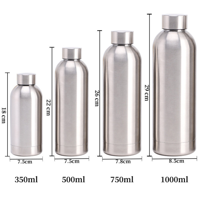 HOT SALE Customer LOGO 304 Insulated Water Bottle Daily Commuting 350ml-1000ml Thermal Cup for Business Promotional Gift