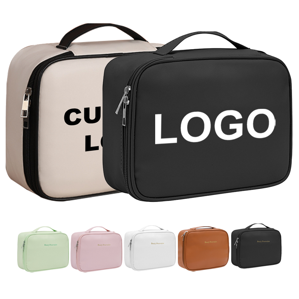 Wholesale Custom Cosmetic Bag with logo Cosmetic Bags & Cases Makeup Kit Box for Professionals Full Set Makeup Storage Box
