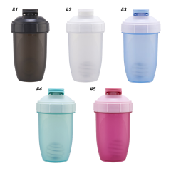 Customized Water Bottle Protein Shaker Bottle Custom Gym Protein Bottles Print Logo BPA Free Sport Shaker Bottle for Promotional