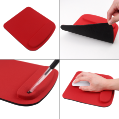 Wholesale Custom Mouse Pad Gaming Mouse Pad Promotion logo Sublimation Mousepad Blank Square 3D RGB Mouse Mat with Wrist Rest