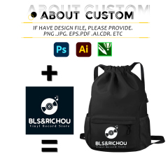 Custom Large Capacity Lightweight Drawstring Backpack With Logo Wholesale Waterproof Sports Drawstring Bag Gym Backpack