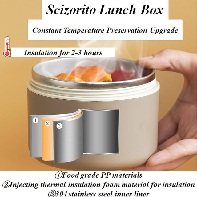 Promotional Stainless Steel Lunch Box for Kids Food Grade Insulation Lunch Box Bento Lunch Box with Bag with Custom logo