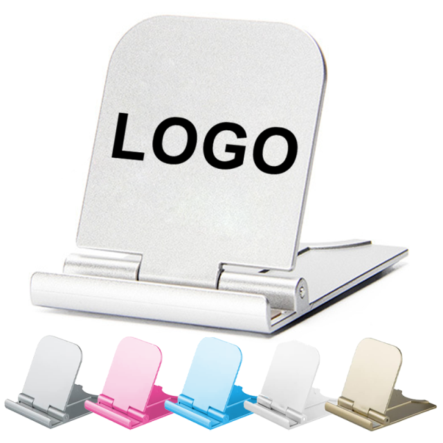 Wholesale Custom Cell Phone Holder with logo Printing Promotional Advertising Gifts Adjustable Desktop Phone Holders Stands