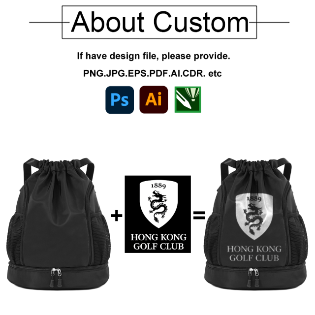 Factory Custom Promotion Drawstring Backpack Bag Oxford Bags Custom Logo Print Logo Drawstring Fitness Basketball Sports Storage
