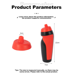 Custom logo BPA Free 600ml Plastic Sports Water Bottle Promotional Squeeze Bottle Outdoor Squeeze Cycling Sports Water Cup
