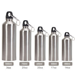 Customized Low Price Promotion Water Bottle Logo Outdoor Sport Aluminium Bottle Water Bottle with Print Logo for Promotion Gift