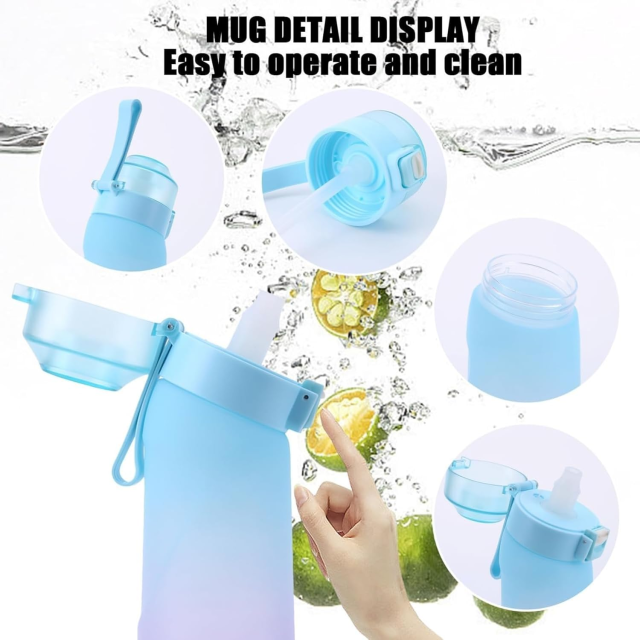 HOT SALE Hiking 650ml Fruity Aroma Tritan Copolyester Water Bottle Custom logo BPA-Free Tritan Bottle for Corporate Gift Cup