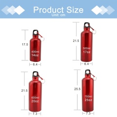 Customized Cheap Promotion Water Bottle with Company Logo Outdoor Sport Aluminium or Stainless Steel Water Bottle for Promotion