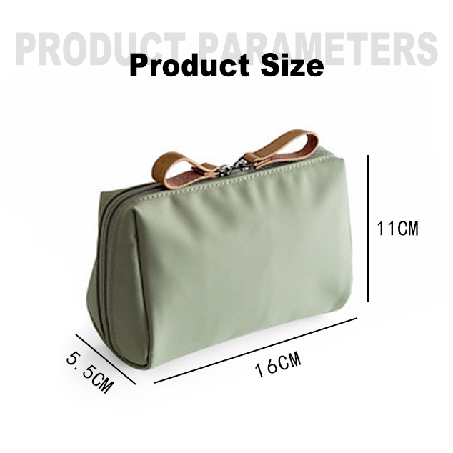 Wholesale Polyester Cosmetic Travel Lipstick Bag Personalized Toiletry Bags for Women Custom Cosmetic Bag with logo