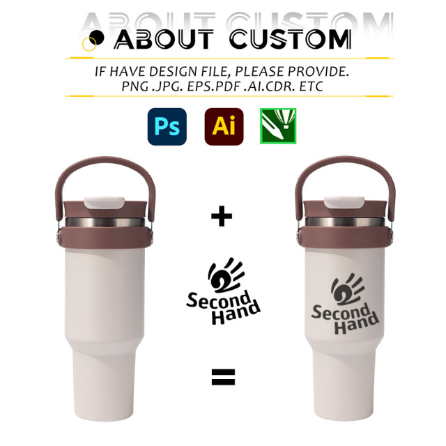 Hot Sale Personalized 304 Stainless Steel Cup Custom logo 1200ml Vacuum Insulated Cups for Brand Gift  Tumbler