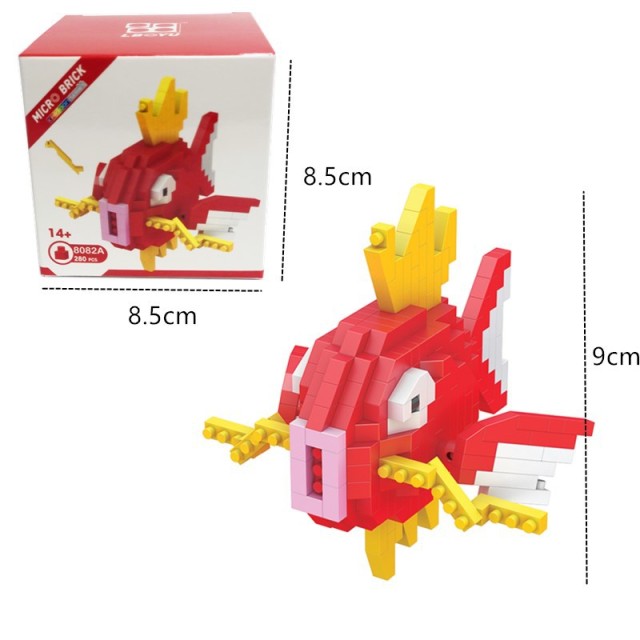 Famous Anime Character Model Building Block Sets 8072A 8093A 7064A Creative DIY Plastic Toy for Kids Boys and Girls