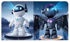 Alvora 2025 New AI Intelligent Electronic Pet Toys Smart Desktop Companion Robot for Kids Emo Emotional Interactive Educational