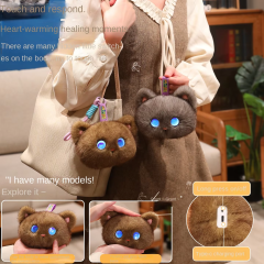 AI Emotional Companion Intelligent Robot Chassis Plush Doll Musical Educational Interactive Toy