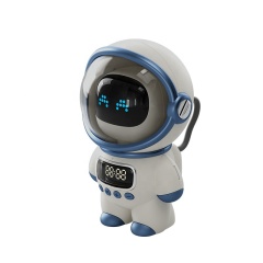 2025 New Style Astronaut Design Wireless BT Speaker FM Radio TF Card LED Table Lamp Gift Sleeping Help Night Light