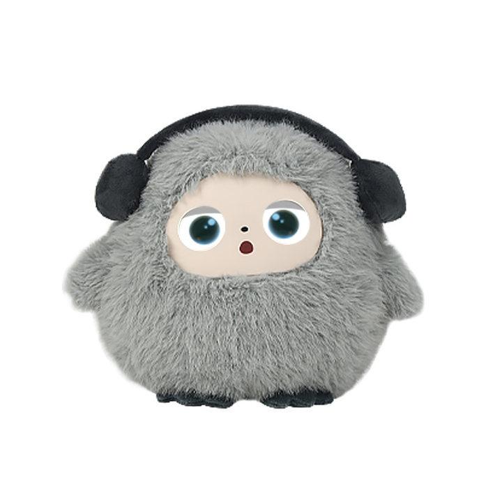 Custom Vinyl Embroidered AI Plush Toy Companion Doll DeepSeek Chatbot GPT Large Model Figure Voice Chat Talking Robot Keychain