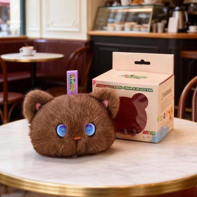 AI Emotional Companion Intelligent Robot Chassis Plush Doll Musical Educational Interactive Toy