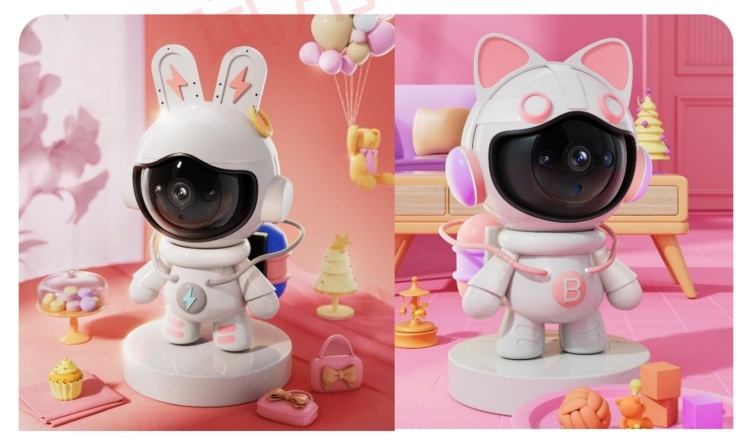 Alvora 2025 New AI Intelligent Electronic Pet Toys Smart Desktop Companion Robot for Kids Emo Emotional Interactive Educational