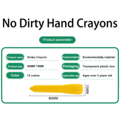 Wholesale Wax Crayons Box for Kids Coloring Books with Crayons Children's Crayons Professional Painting Stationery