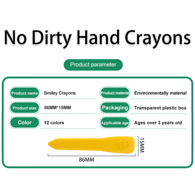 Wholesale Wax Crayons Box for Kids Coloring Books with Crayons Children's Crayons Professional Painting Stationery