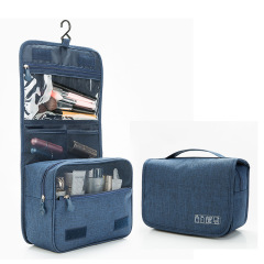 Eco Friendly Cosmetic Bag Mens Toiletry Bag Travel Custom Canvas Fabric Nylon Cosmetic Bag