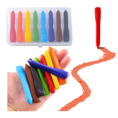 Wholesale Wax Crayons Box for Kids Coloring Books with Crayons Children's Crayons Professional Painting Stationery
