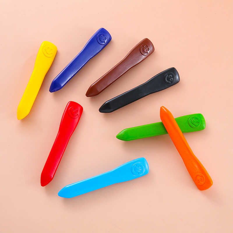Wholesale Wax Crayons Box for Kids Coloring Books with Crayons Children's Crayons Professional Painting Stationery