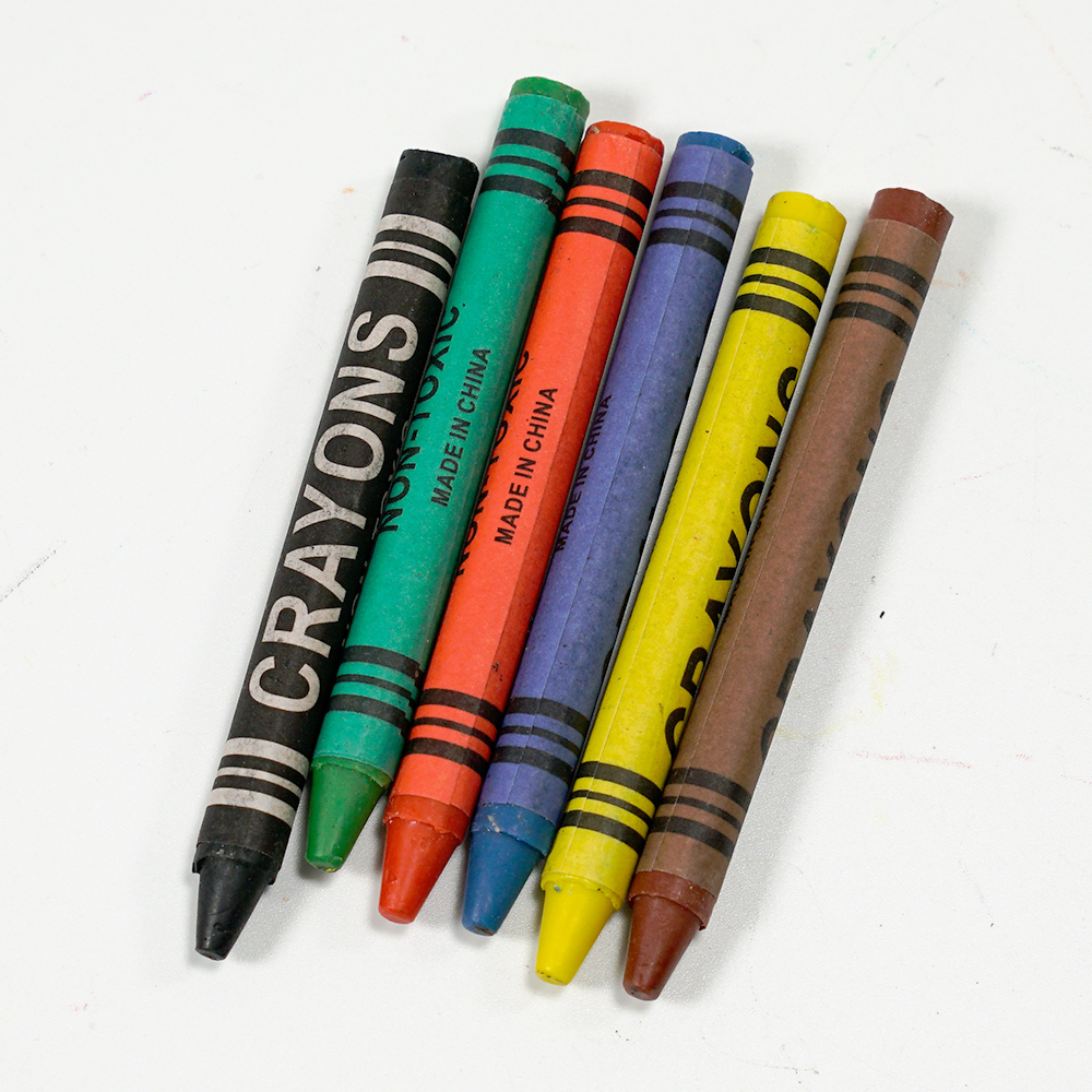 Premium Quality Creative Materials School Supplies Art Volumes Crayons Non Toxic Art Set  6 Color Crayon