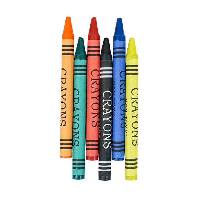 Wholesale Cheap Promotional Student Stationery Crayons Set for Kids Art Supplies Crayon Set With Custom Logo Printing Box