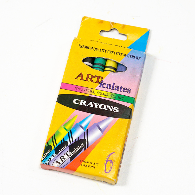 Premium Quality Creative Materials School Supplies Art Volumes Crayons Non Toxic Art Set  6 Color Crayon