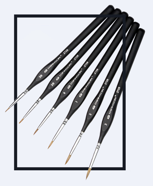 Wholesale Wood Handle Hook Line Brush Pen Paint Brush Outline Pen Artist for Painting Art Paint Brush Set