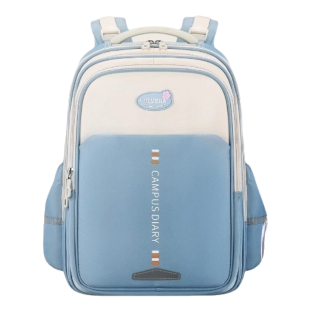 New Simple Fashion Schoolbag Students Light Large Capacity Easy to Receive Load Reduction Quality Backpack
