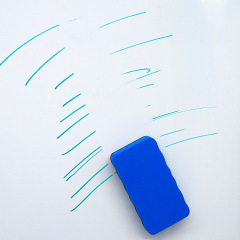 Office School Supplies White Board Eraser Magnetic Whiteboard Eraser Single Sided Eraser