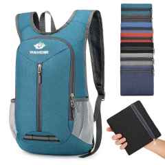 Wholesale Waterproof Outdoor Lightweight Folding  Backpack Unsix Foldable Travel Bags Large Capacity Hiking  Backpack
