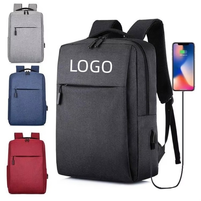 Wholesale Smart Laptop Backpack for Men College Student Light Shoulder Bag Custom Acceptable Business Backpack with USB Port