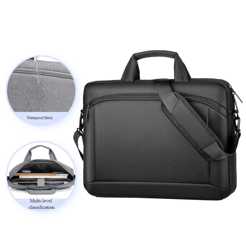 Customized Notebook Laptop Computer Bags Portable One Shoulder Travel Laptop Bags Protective Carry-on Laptop Bag