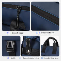 Multi Functional Expandable Laptop Backpack Water Resistant Custom Logo Computer Backpack With Strap Office