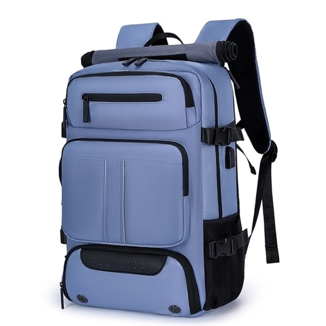 Travel Backpack Outdoor Hiking Daypack Large Capacity Laptop Bag Rucksack with USB Port Men Women
