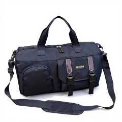 Cross-border Denim Sports Fitness Travel Bag Fashion Leisure Short-distance Independent Shoe Storage Yoga Large Capacity